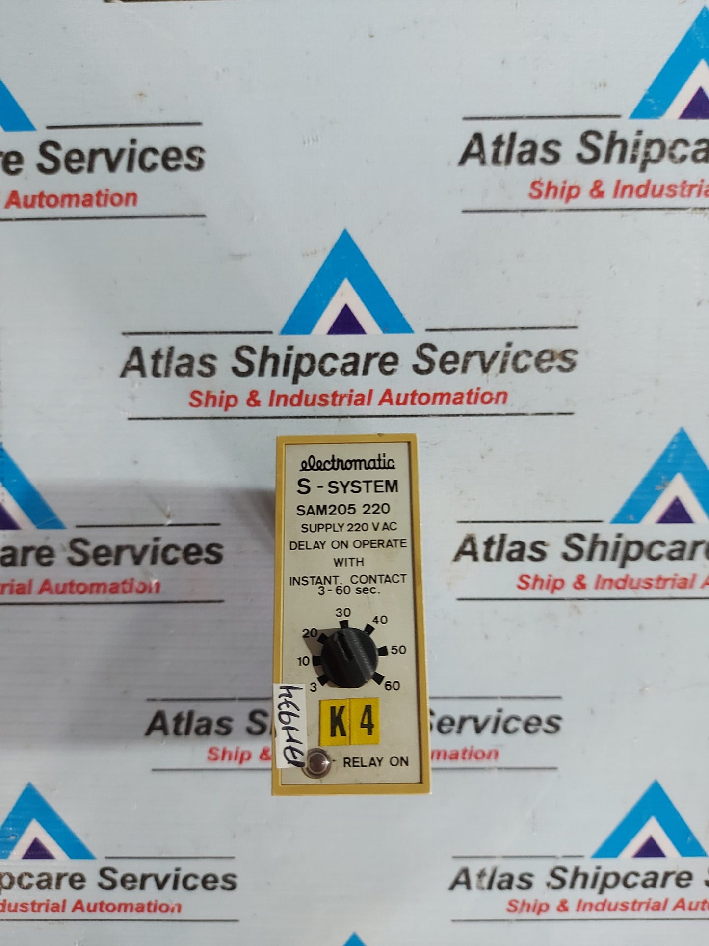 ELECTROMATIC SAM205 220 S-SYSTEM TIMER RELAY