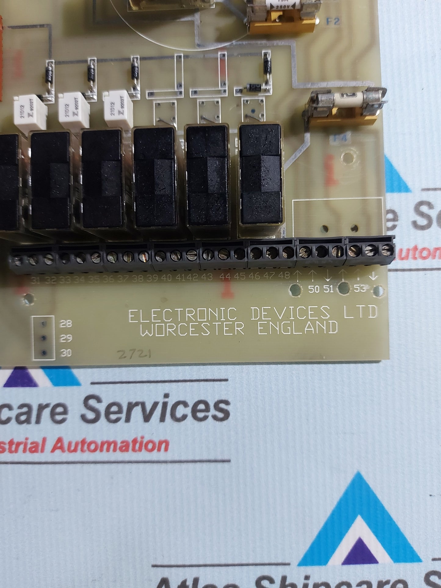 ELECTRONIC DEVICE LTD 2721 PCB CARD