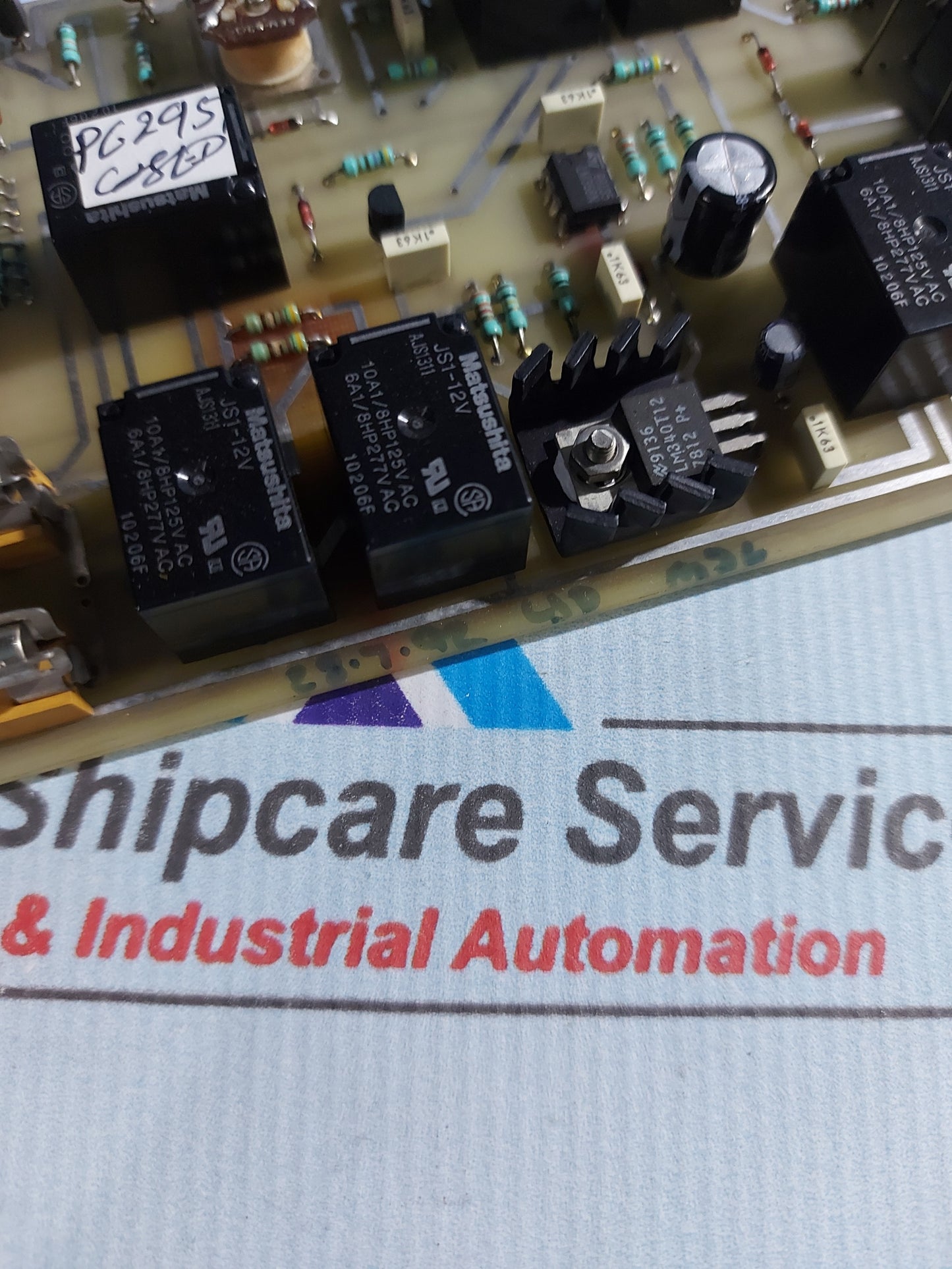 ELECTRONIC DEVICE LTD ED 740 CONTROL PCB CARD