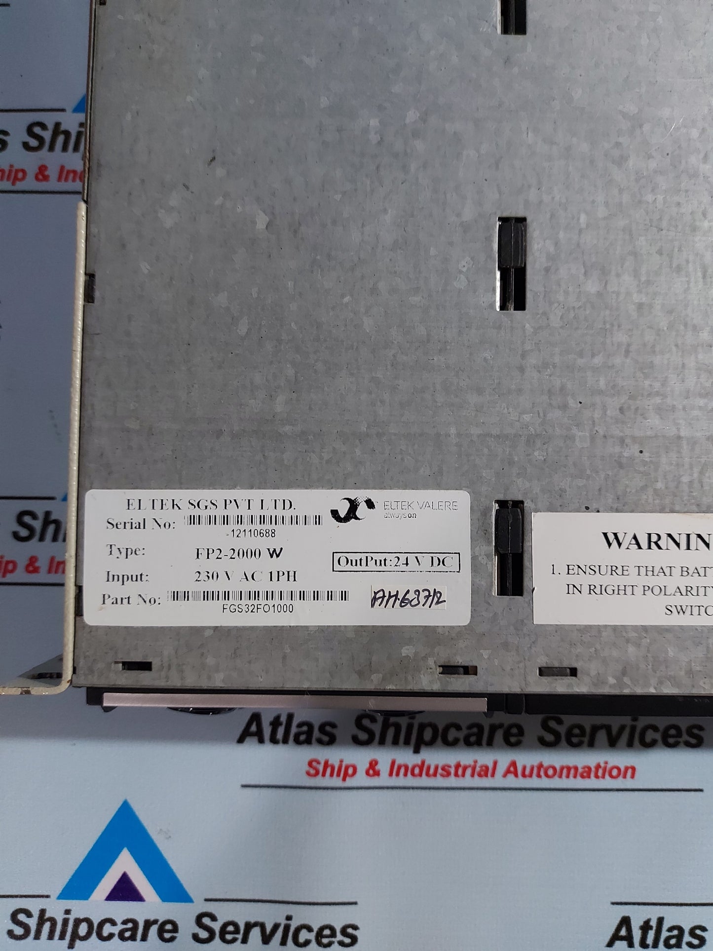 ELTEK FLATPACK2 FP2-2000 W POWER SUPPLY