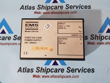 EMS 2381/24 Fixed Voltage Power Supply