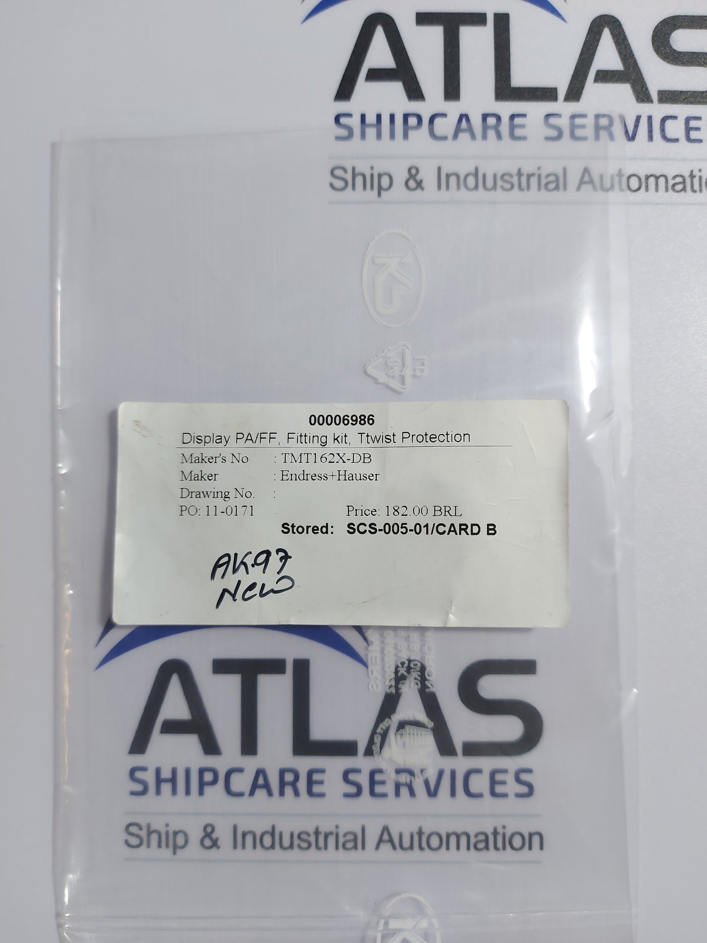 ENDRESS+HAUSER TMT162X-DB DISPLAY WITH TWIST PROTECTION