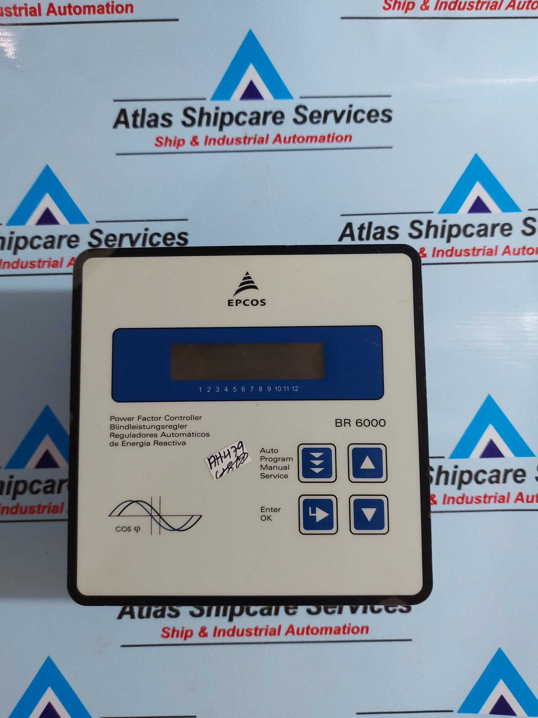 EPCOS BR 6000 POWER FACTOR CONTROLLER BR6000R06 Atlas Shipcare Services