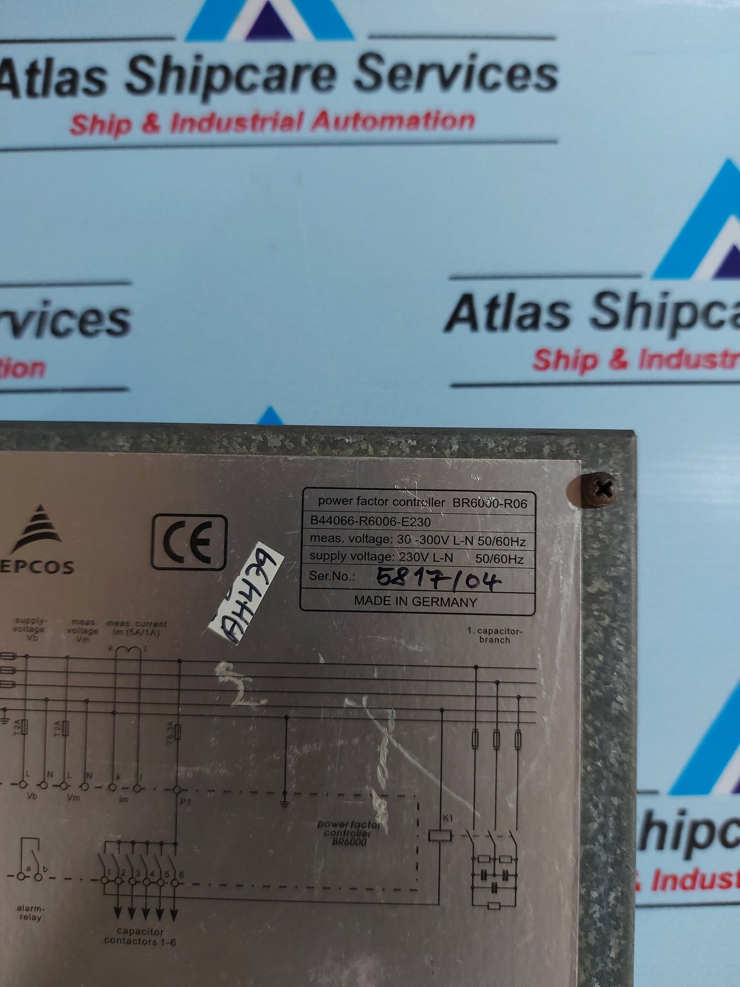 EPCOS BR 6000 POWER FACTOR CONTROLLER BR6000-R06