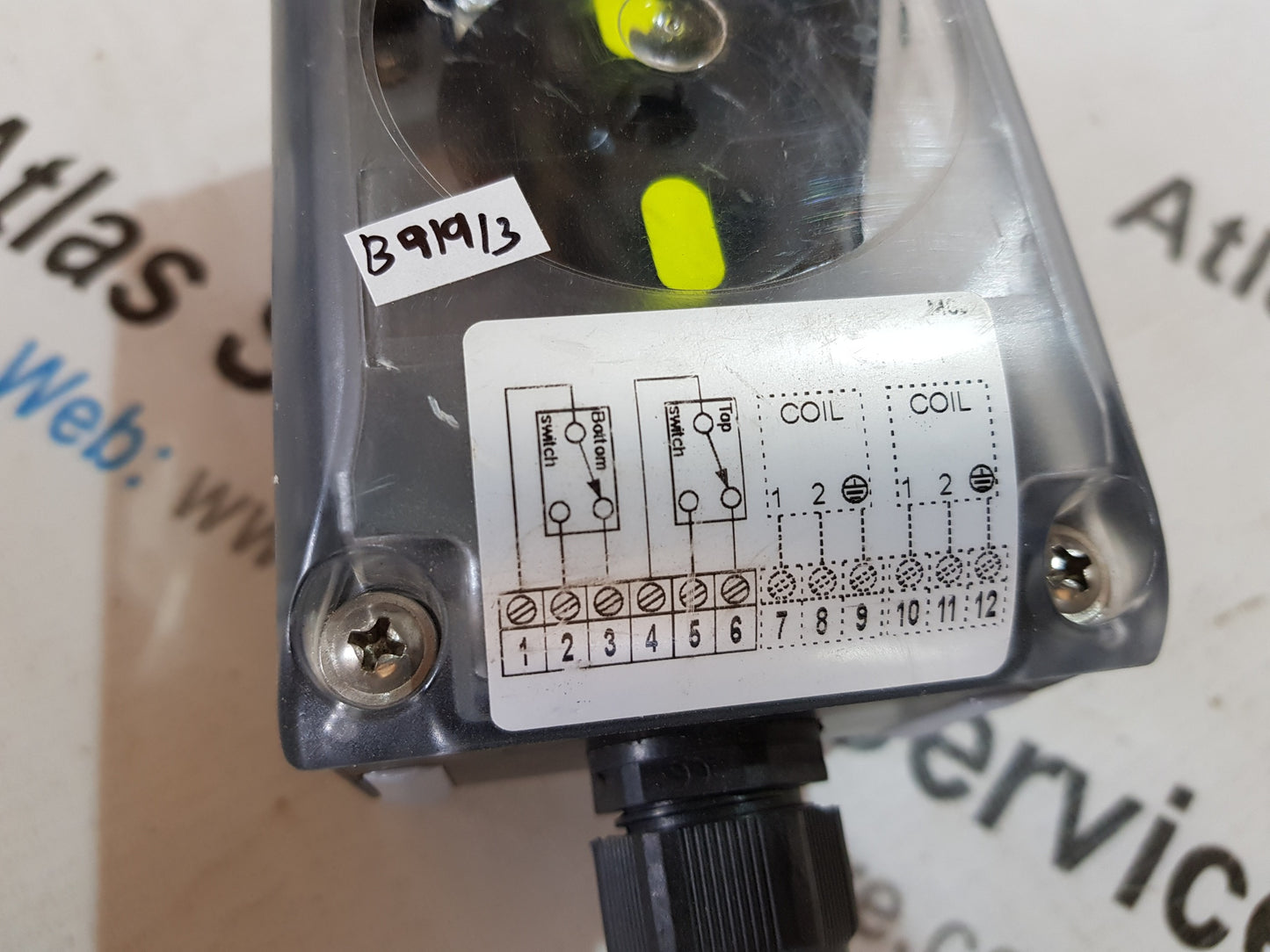 EPP2M01 SWITCH BOX LIMIT SWITCH