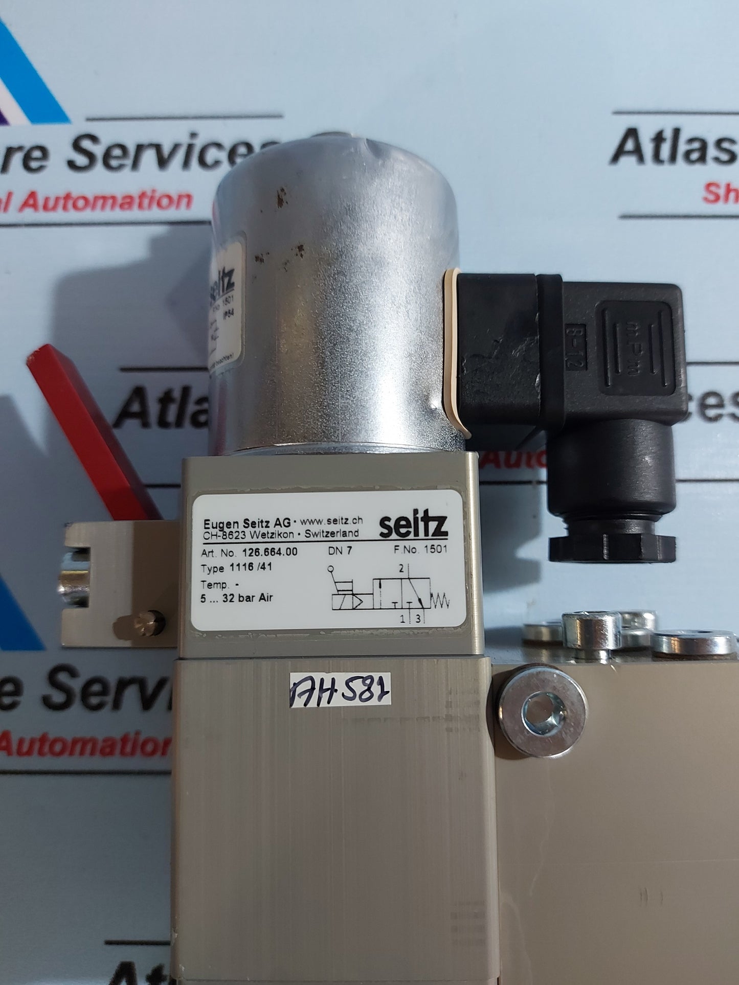 EUGEN SEITZ 118.156.110N SOLENOID VALVE 110V DC