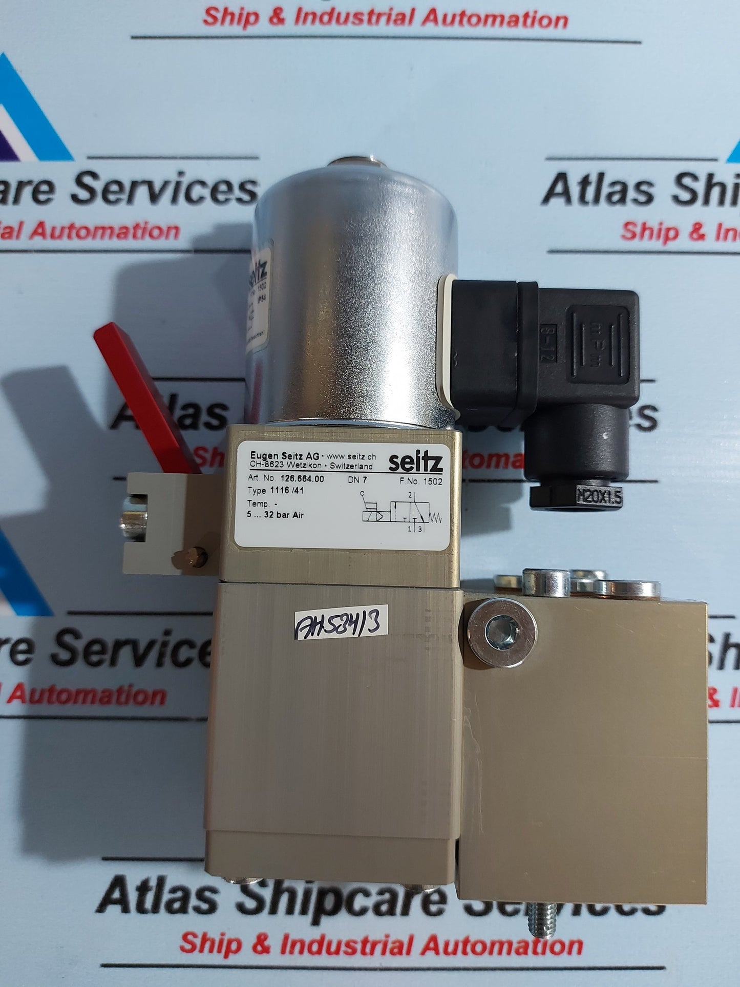 EUGEN SEITZ 118.156.110N SOLENOID VALVE 110V DC