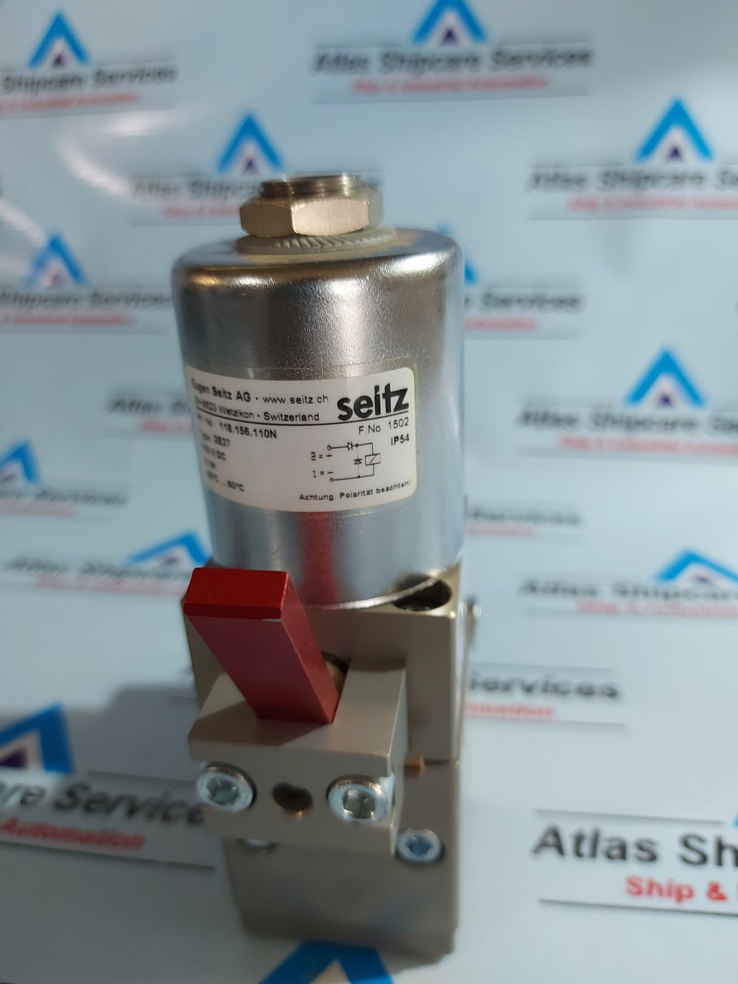 EUGEN SEITZ 118.156.110N SOLENOID VALVE 110V DC