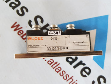 EUPEC DD104N16K# POWER BLOCK THYRISTOR MODULE
