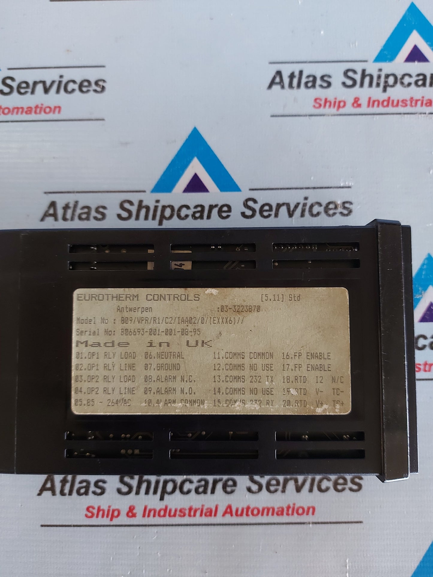 EUROTHERM CONTROLS 809/VPR/R1/C2/IAA02/0/(EXXX6)