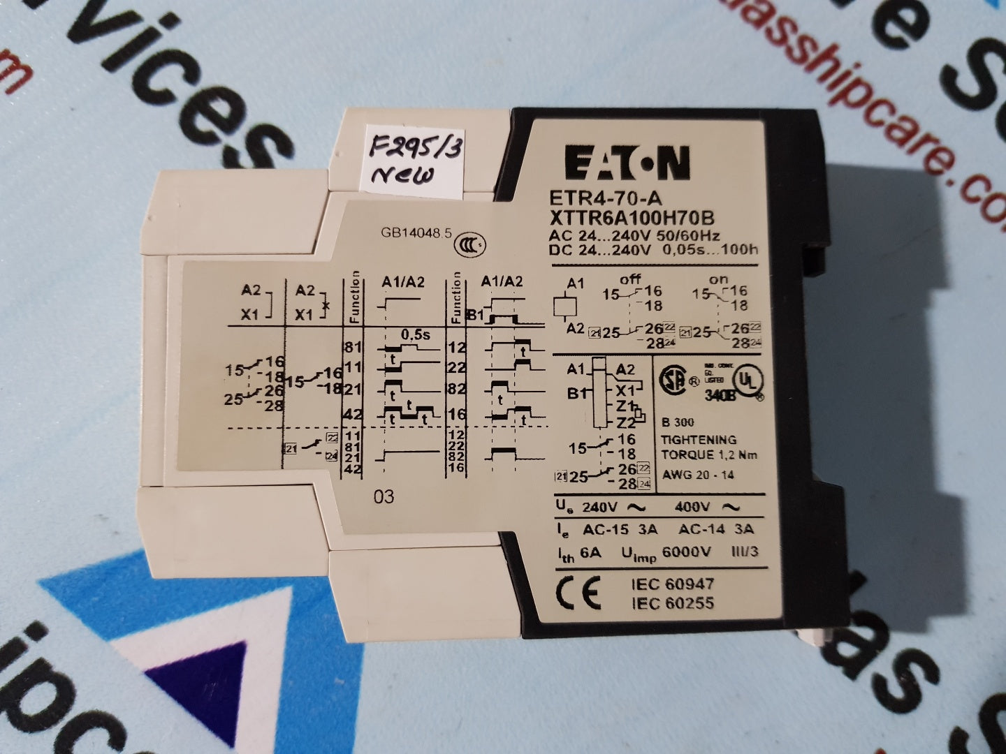 Eaton Moeller ETR4-70-A Electronic Timing Relay