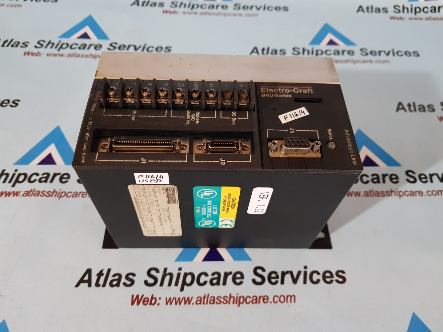 Electro-Craft Bru-Series DDM-009 Servo Drive Controller