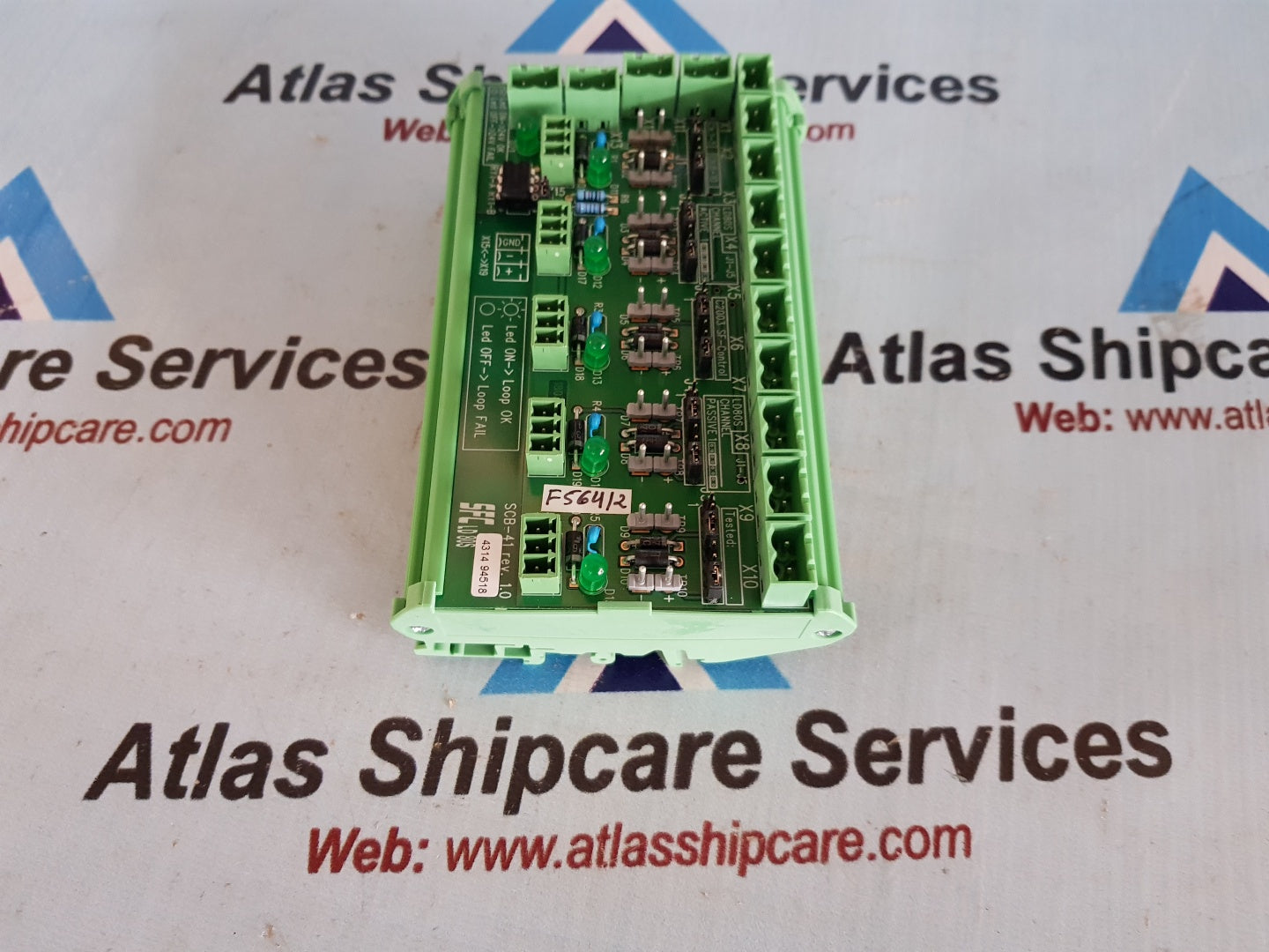 Emerson Saab Tank Radar Leveldatic SFC LD 80S SCB-41 PCB Card