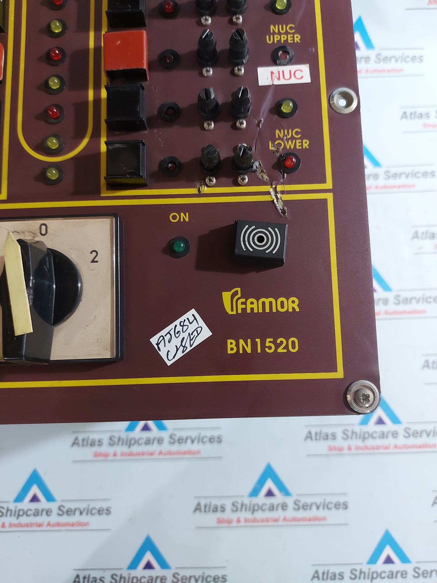 FAMOR BN 1520-06 8138P NAVIGATION & SIGNAL LIGHT CONTROL PANEL