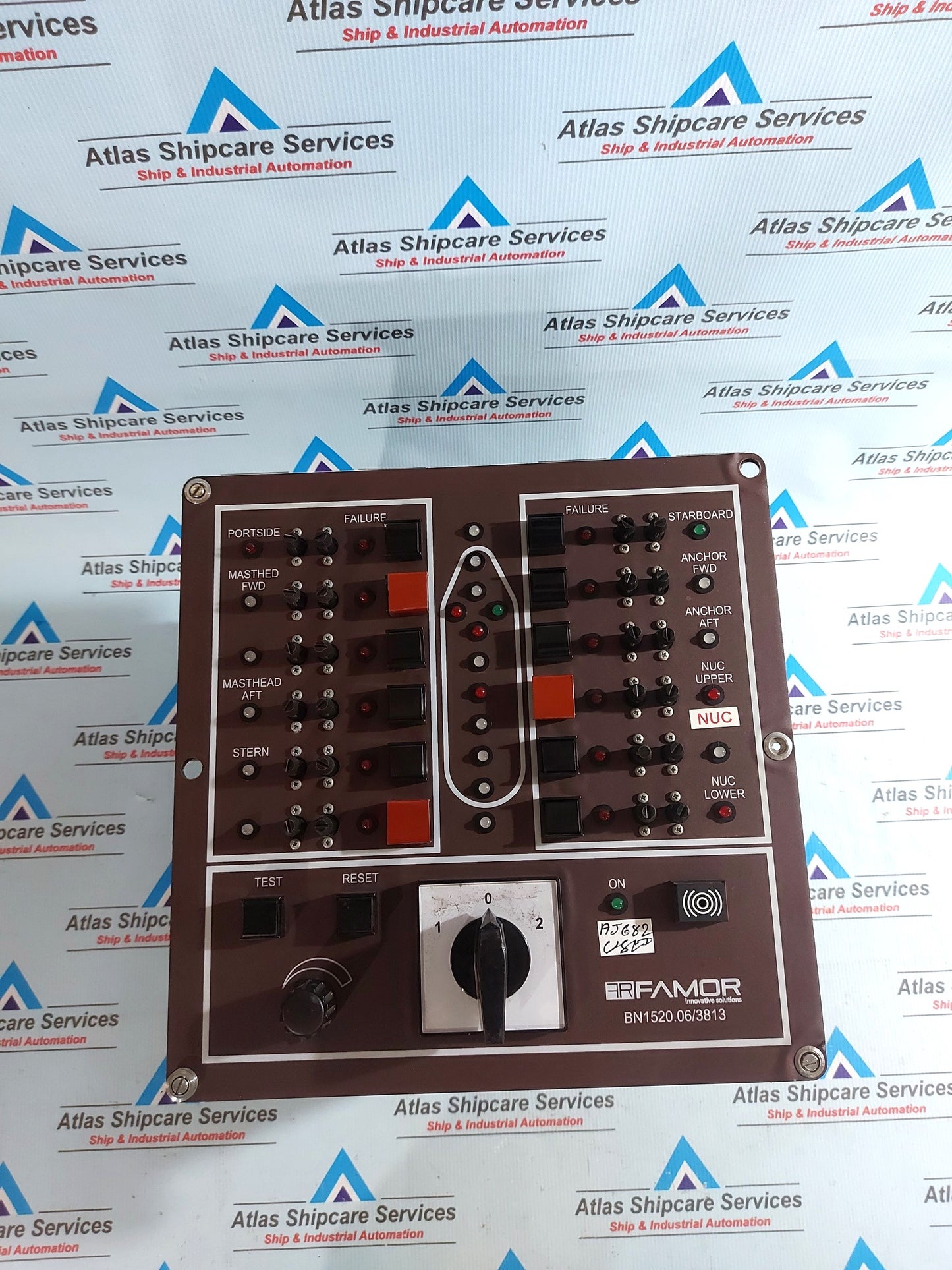 FAMOR BN1520.06/3813 NAVIGATION & SIGNAL LIGHT CONTROL PANEL