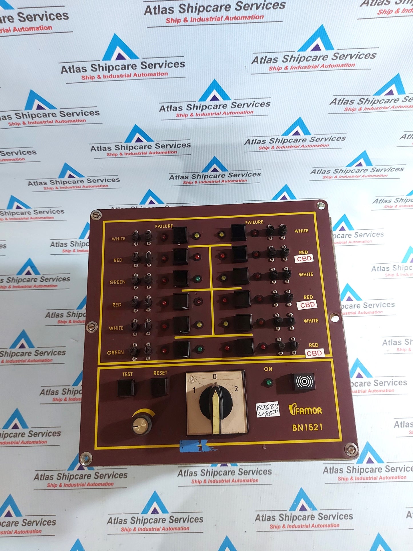 FAMOR BN 1521-02 IP20 SIGNAL LIGHT CONTROL PANEL MODULE