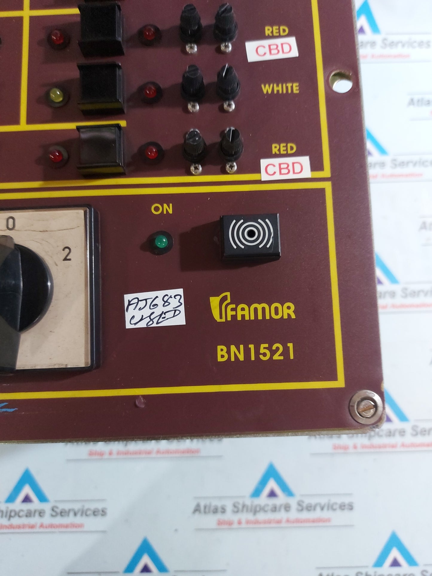 FAMOR BN 1521-02 IP20 SIGNAL LIGHT CONTROL PANEL MODULE