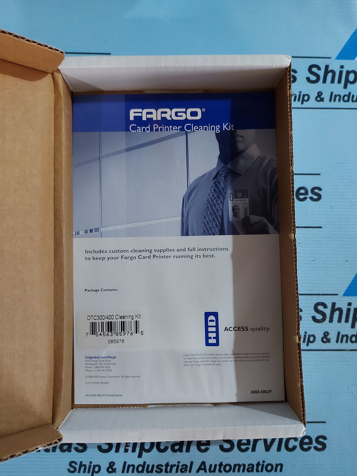 FARGO 85976 CARD PRINTER CLEANING KIT DTC300/400