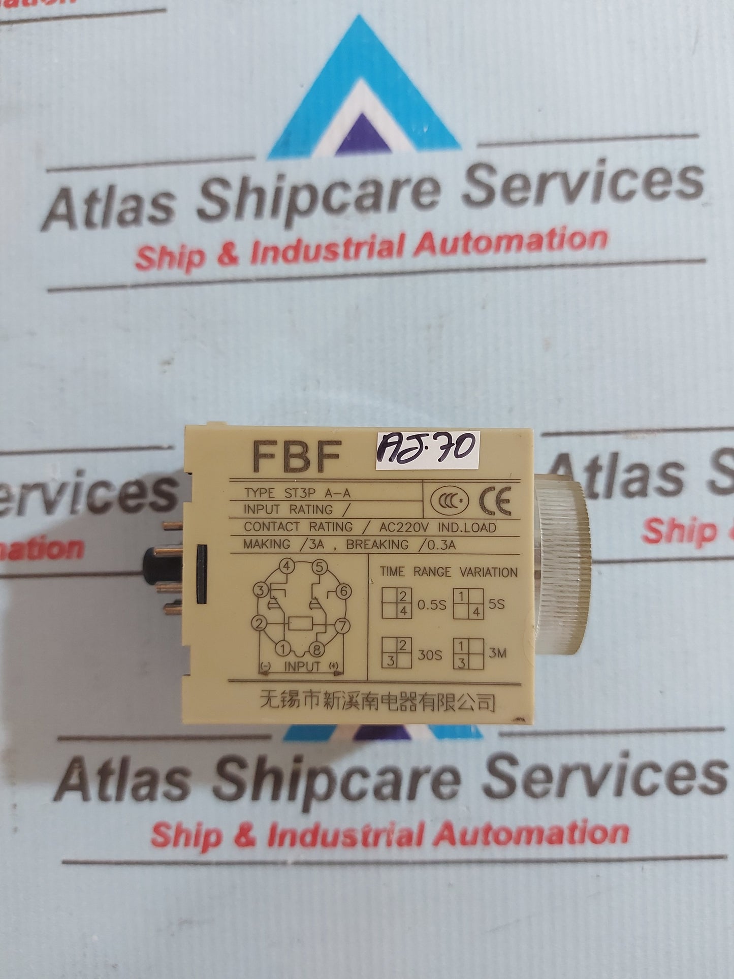 FBF ST3P A-A ANALOG TIMER