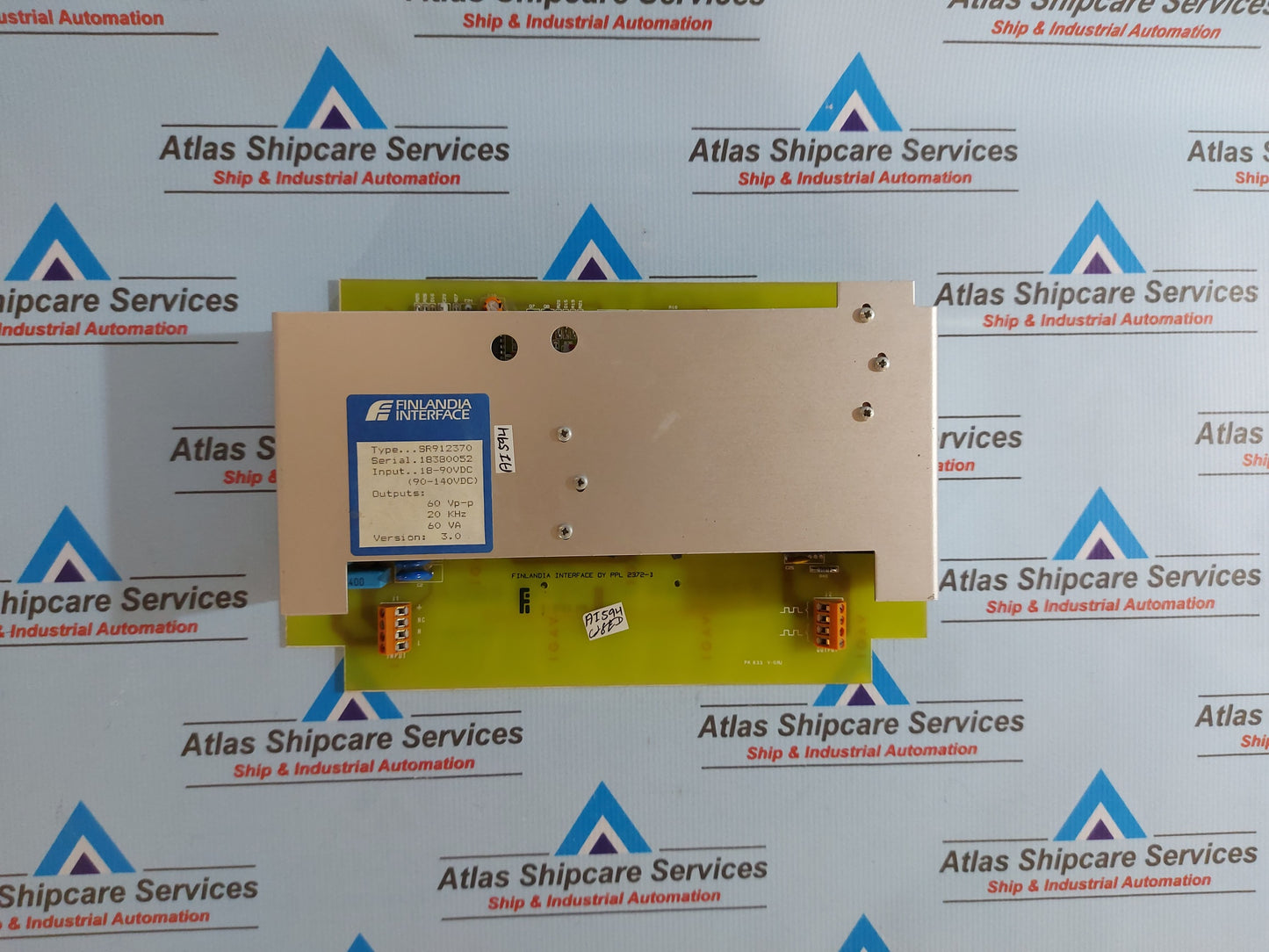 FINLANDIA INTERFACE SR912370 POWER SUPPLY