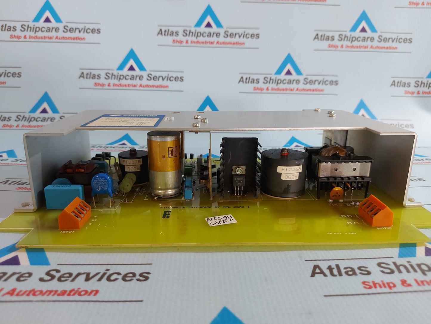FINLANDIA INTERFACE SR912370 POWER SUPPLY