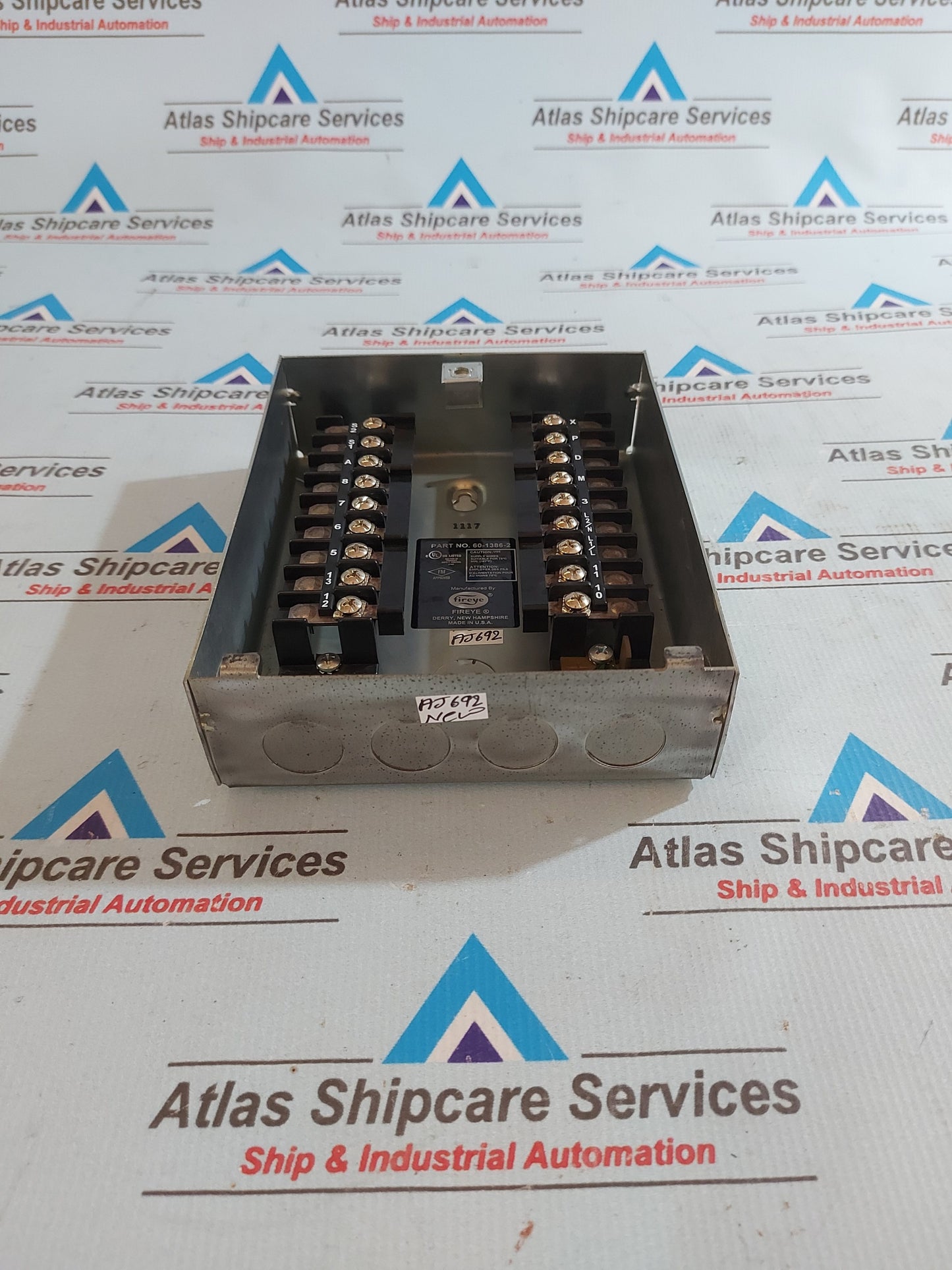 FIREYE 60-1386-2 WIRING BASE FOR SURFACE MOUNT