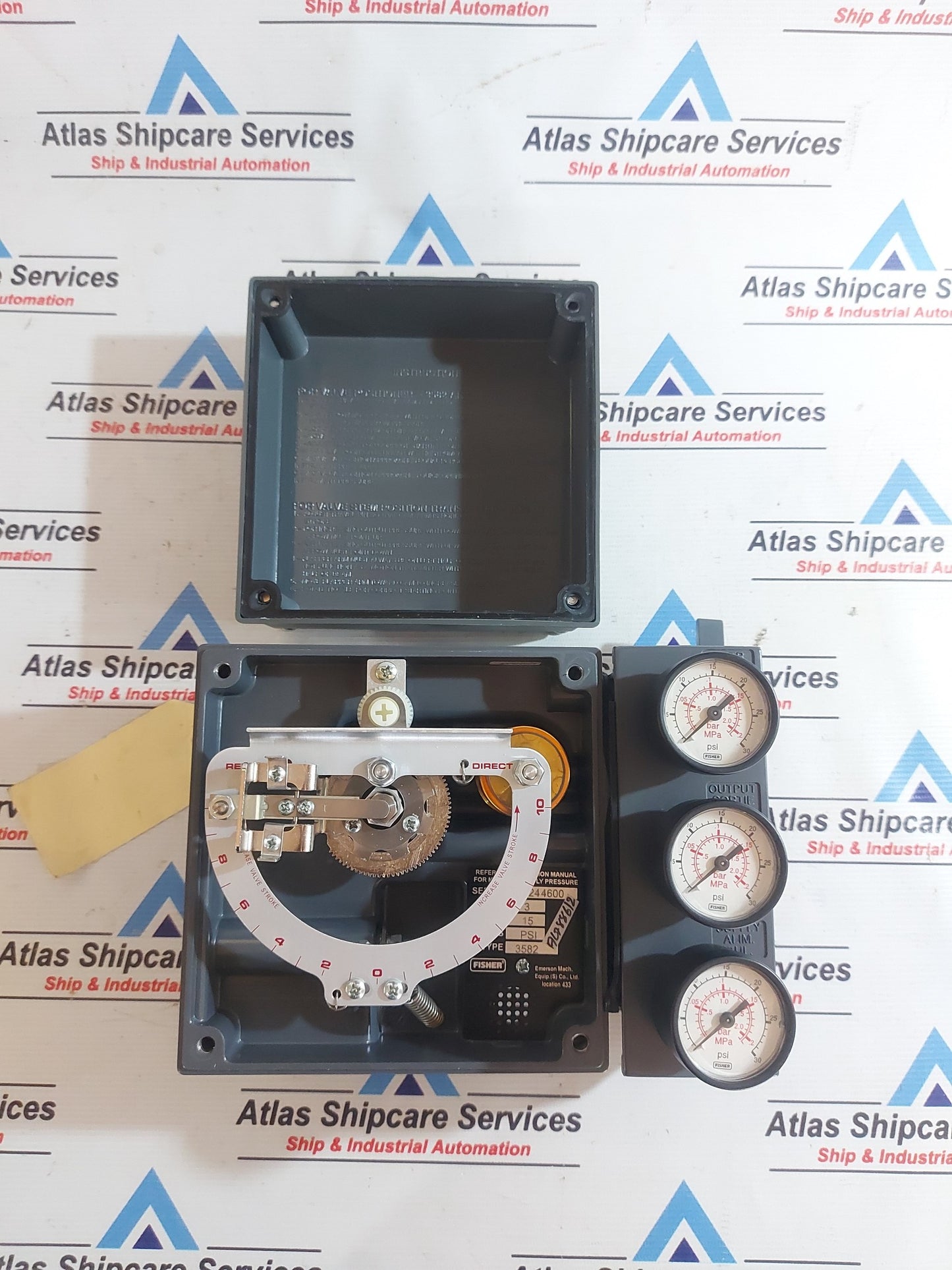 FISHER 3582 PNEUMATIC SINGLE-ACTING POSITIONER