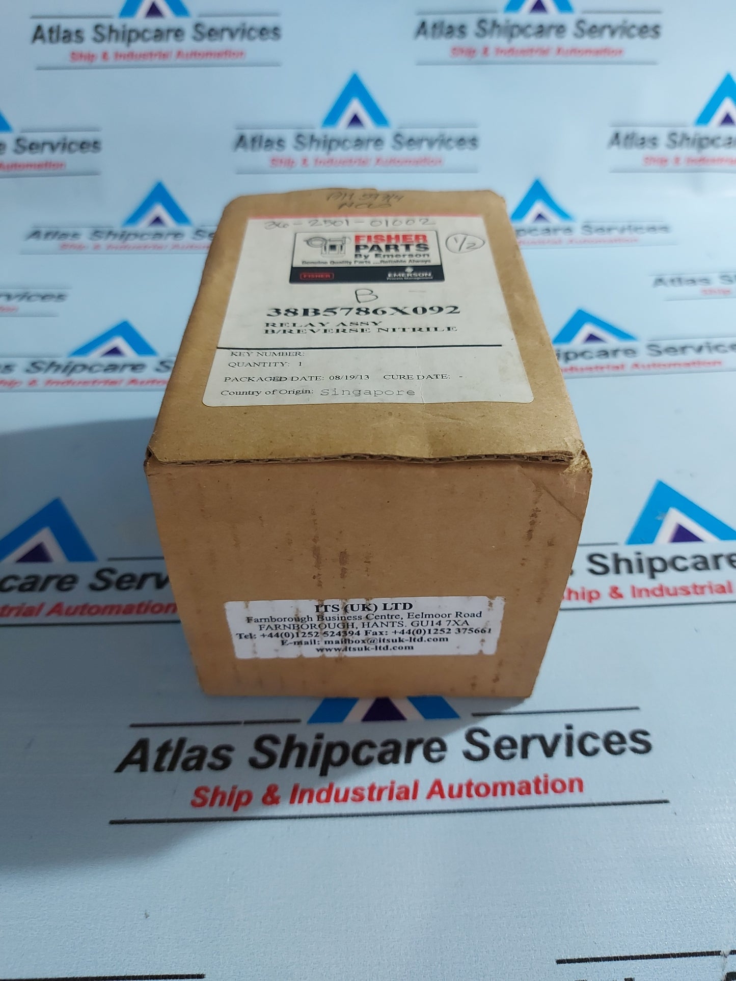 FISHER 38B5786X092 SINGLE ACTING REVERSE RELAY