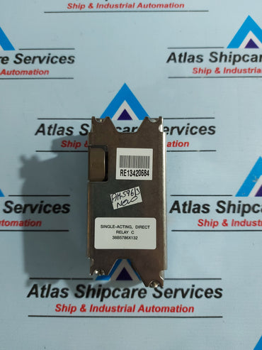 FISHER 38B5786X132 SINGLE ACTING DIRECT PNEUMATIC RELAY