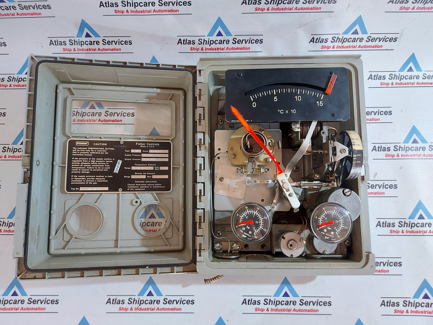 FISHER 4196B TEMPERATURE INDICATING CONTROLLER
