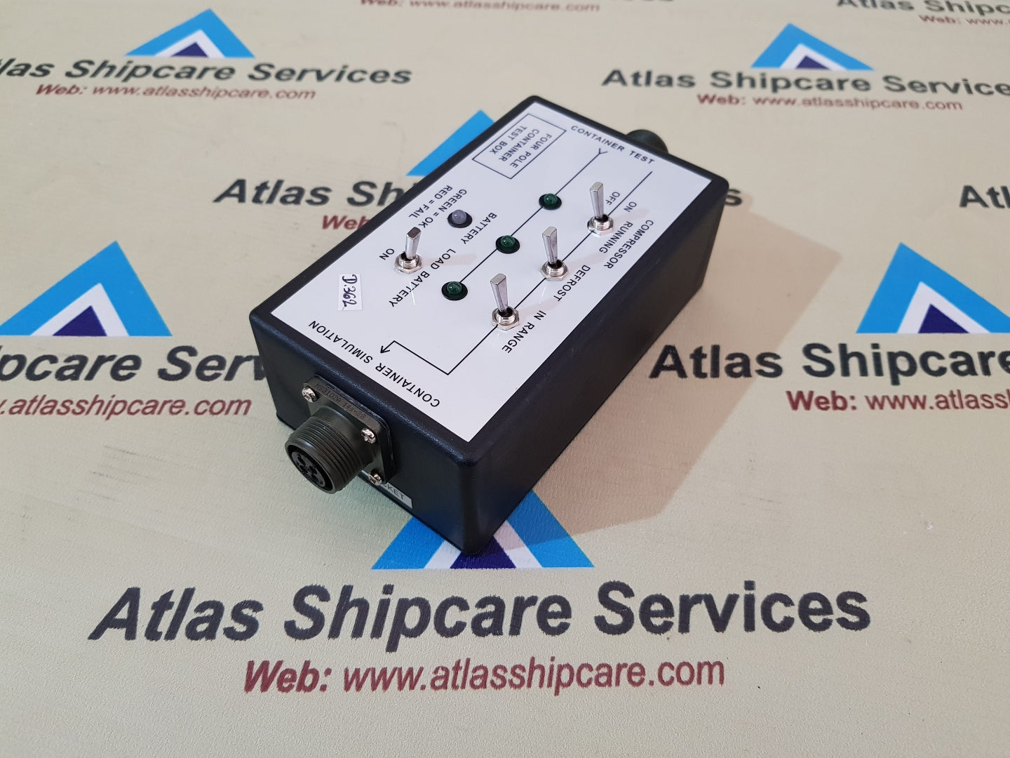 FOUR POLE CONTAINER TEST BOX