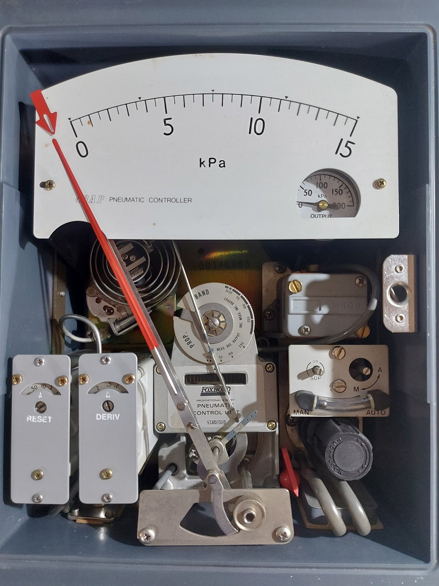 FOXBORO 43AP-FA55C/PB-BA PNEUMATIC CONTROLLER