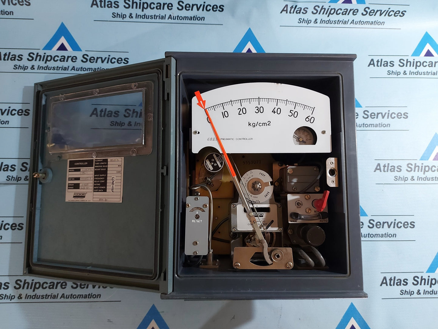 FOXBORO 43AP PNEUMATIC CONTROLLER 43AP-PA42C/PB-AA