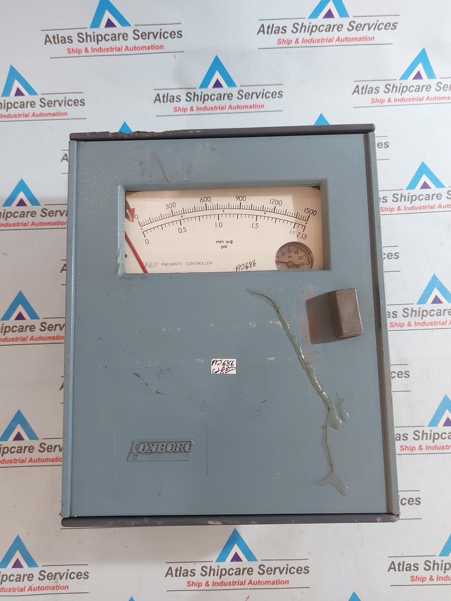 FOXBORO 43AP STABILOG PNEUMATIC CONTROL UNIT 43AP-PA42C/PC-00
