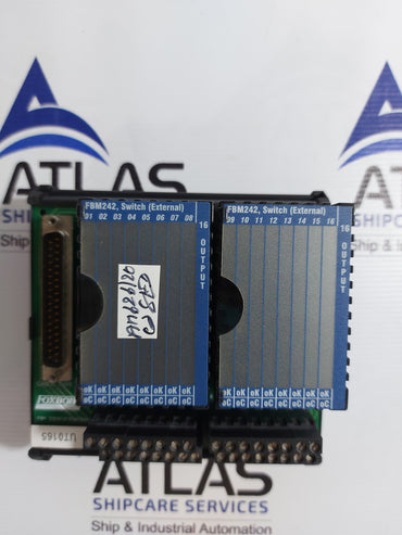 FOXBORO FBM242 SWITCH EXTERNAL 16 OUTPUT MODULE P0916JY 0E