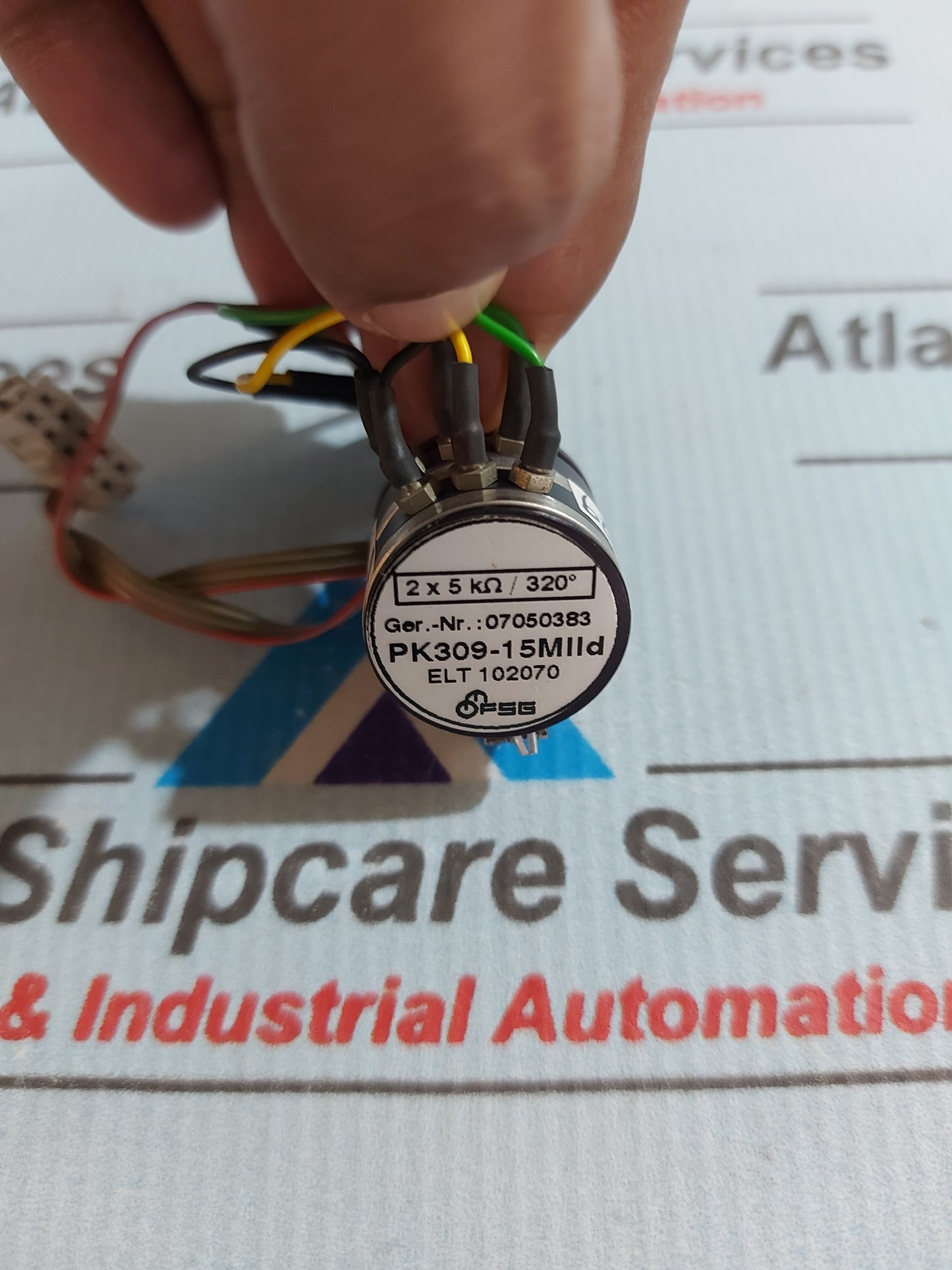 FSG PK309-15MIId PRECISION ROTARY POTENTIOMETER