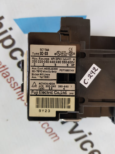 FUJI ELECTRIC SC-03 CONTACTOR