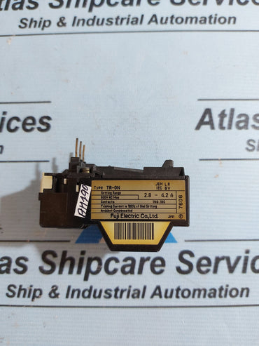 FUJI ELECTRIC TR-0N 2.8-4.2A OVERLOAD RELAY