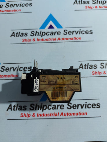 FUJI ELECTRIC TR-0N THERMAL OVERLOAD RELAY