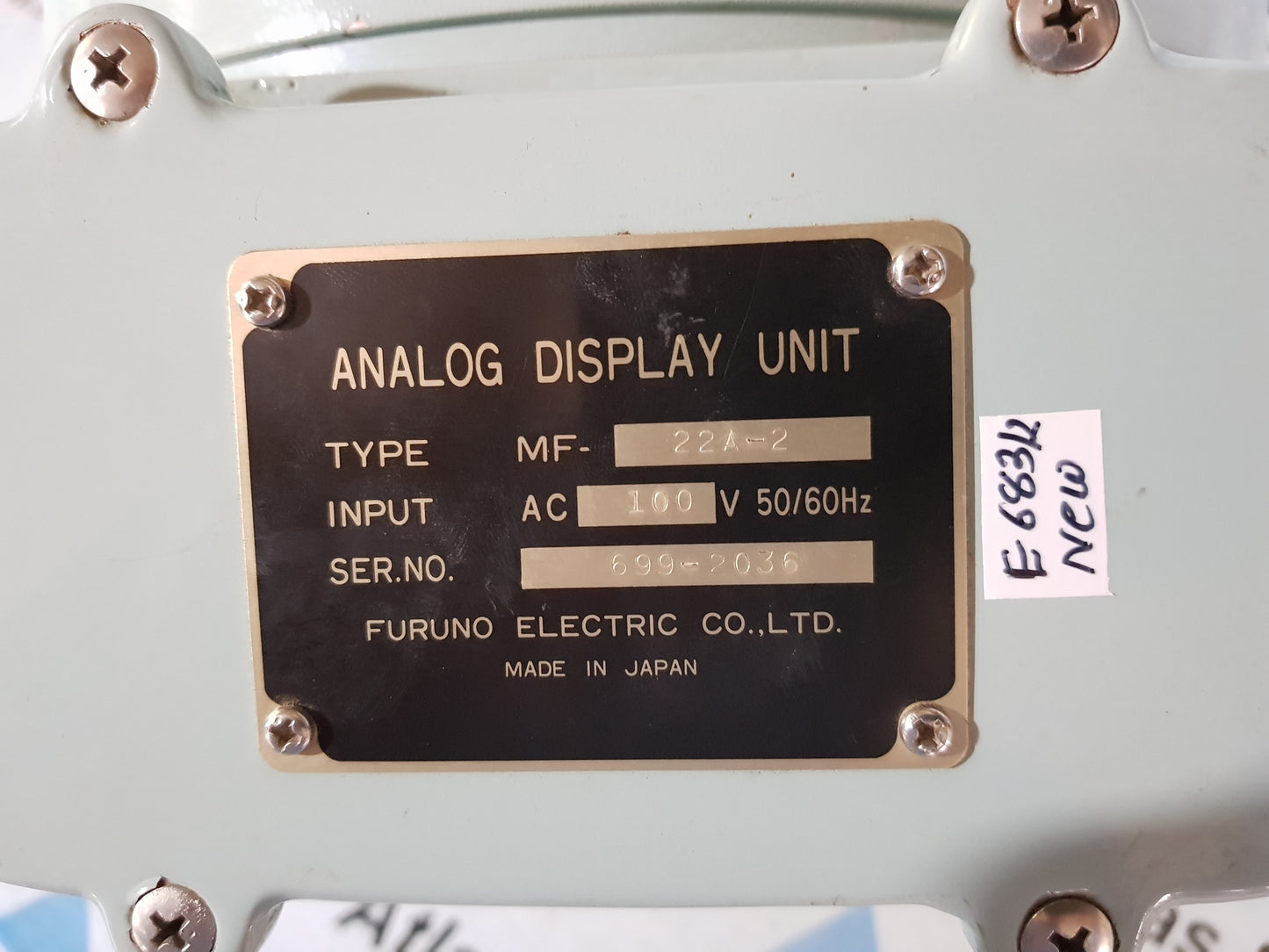 Furuno MF-22A-2 Analog Display Unit