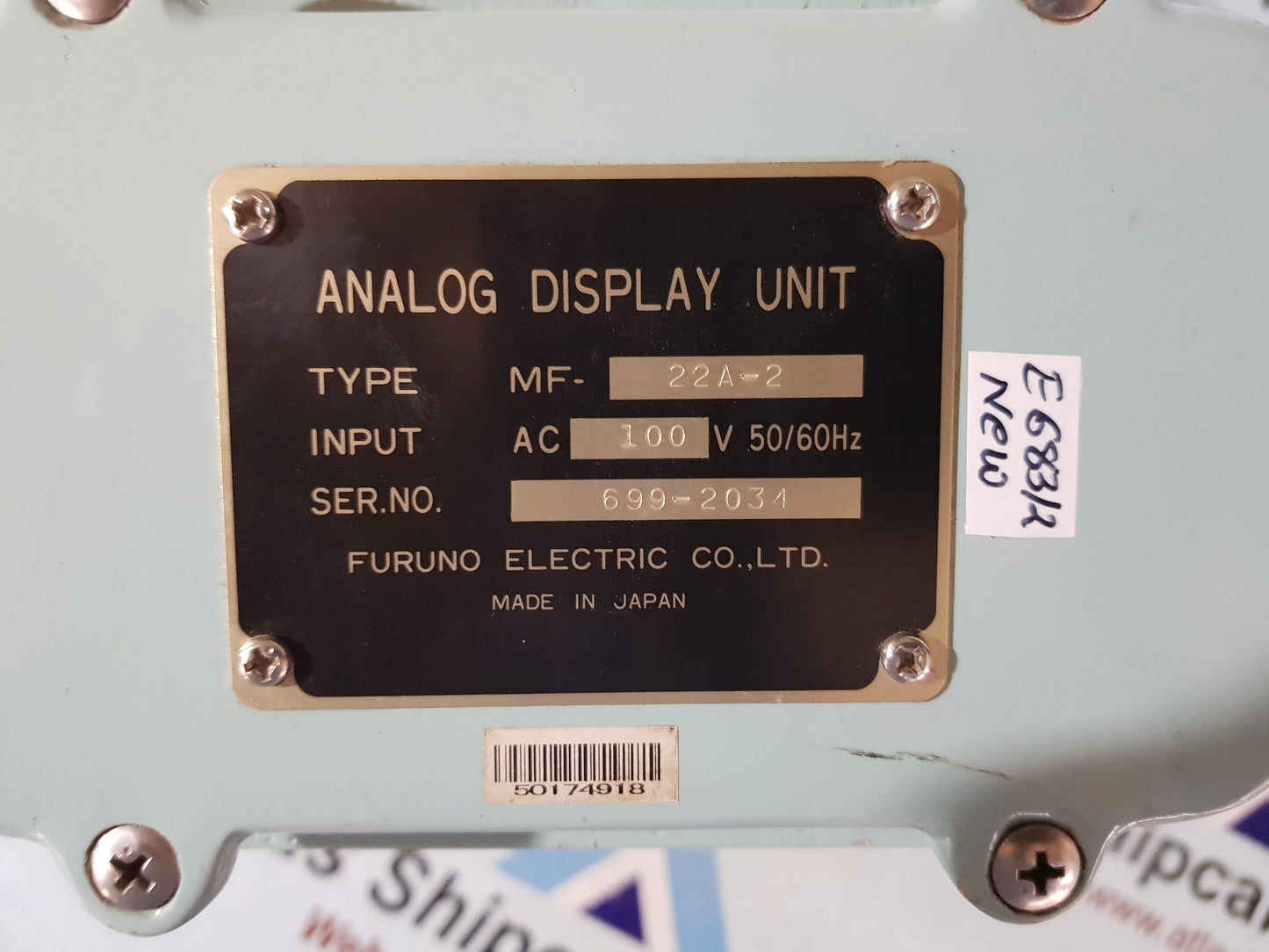 Furuno MF-22A-2 Analog Display Unit