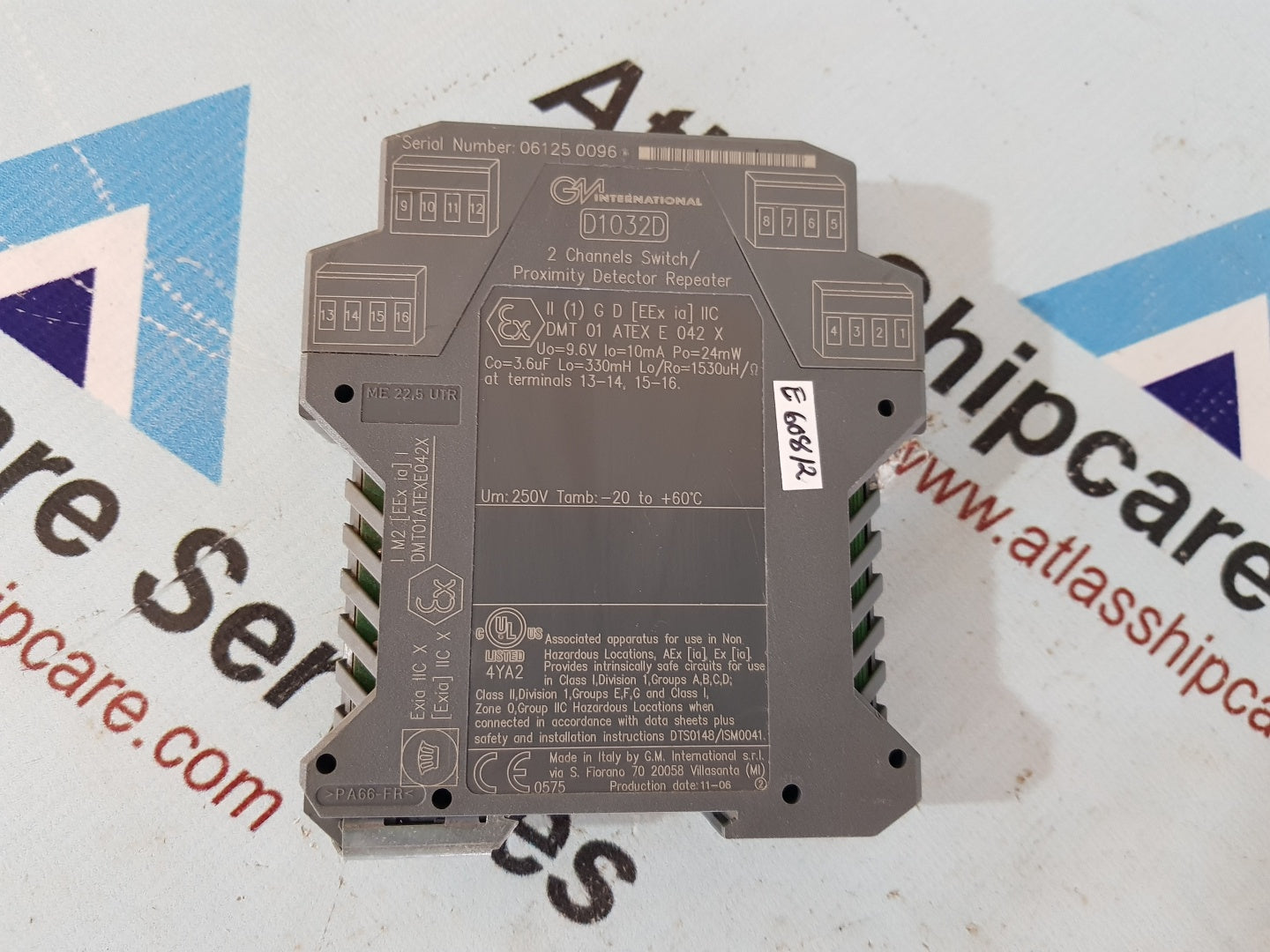 G.M. International D1032D 2 Channels Switch/Proximity Detector Repeater