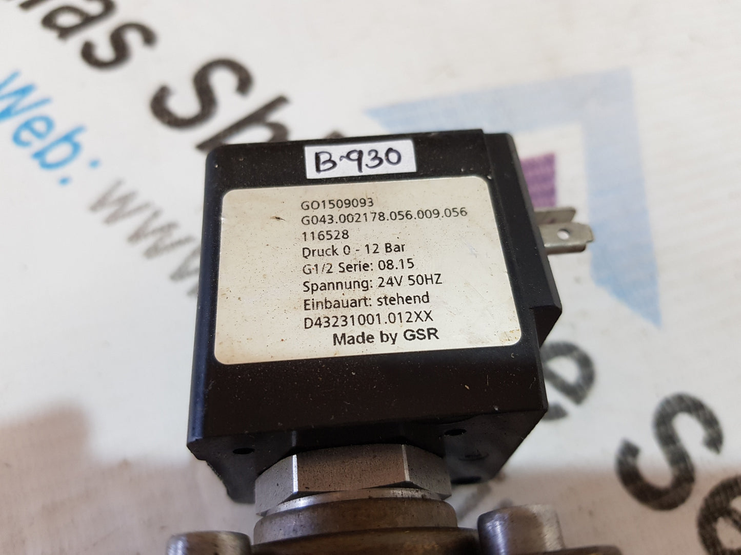 G043.002178 SOLENOID VALVE