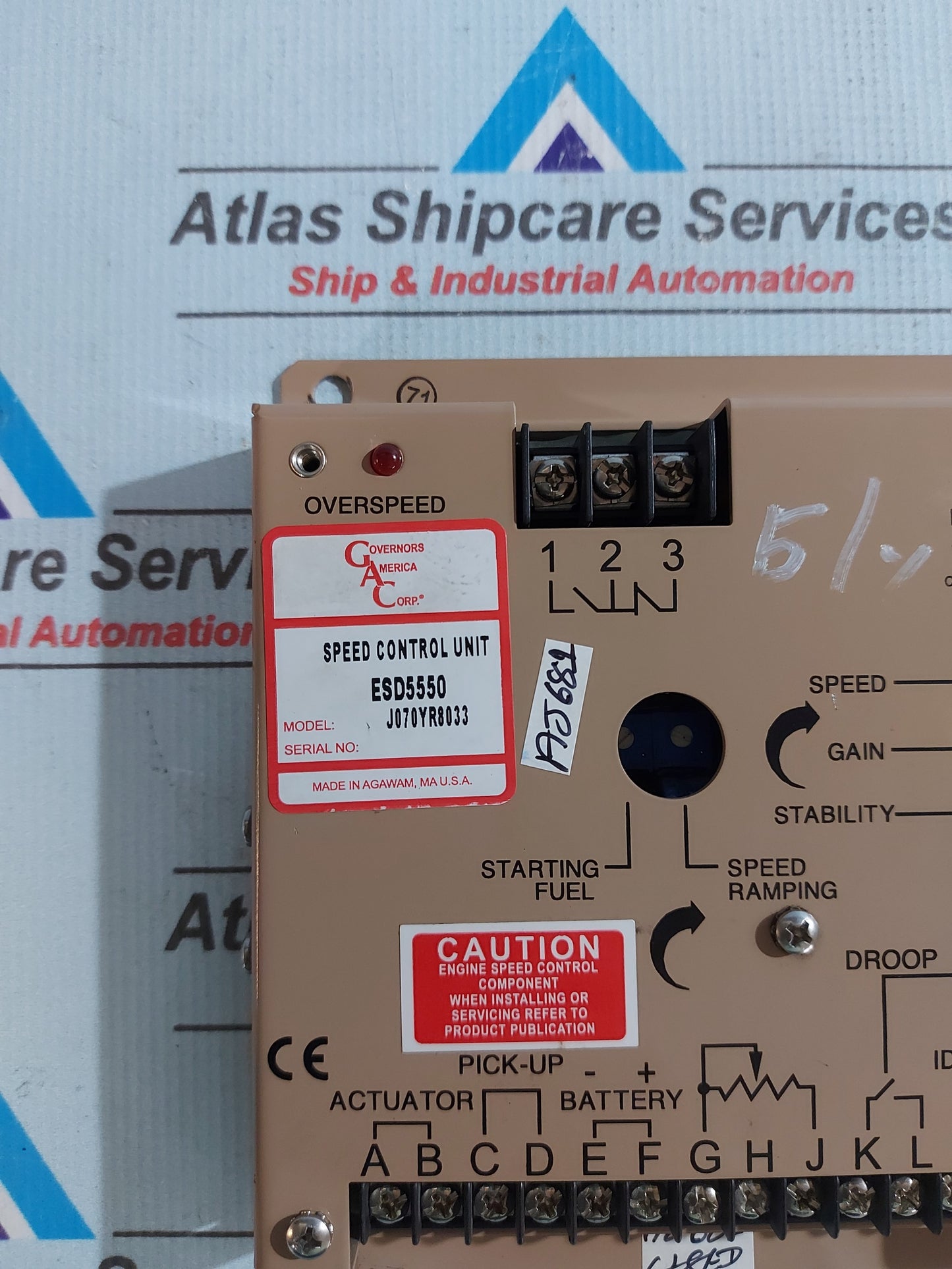 GAC ESD5550 SPEED CONTROL UNIT