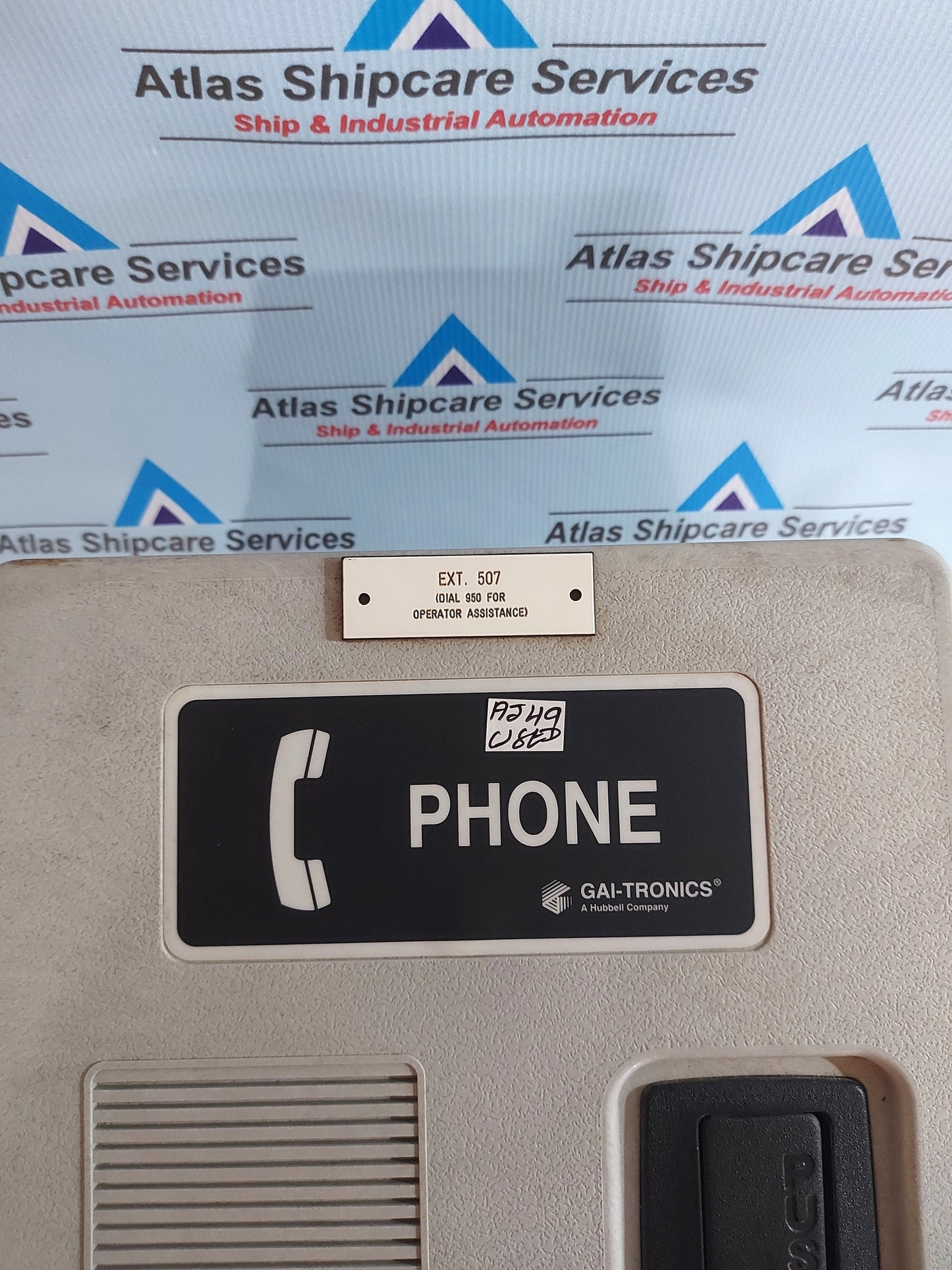 GAI-TRONICS 256-001 RUGGED OUTDOOR INDUSTRIAL HANDSET TELEPHONE