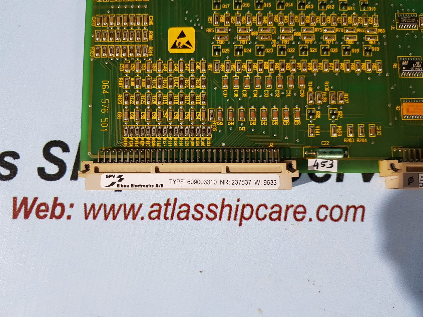GAMMA ELBAU 609003310 NR.237537 W:9633 PCB CARD
