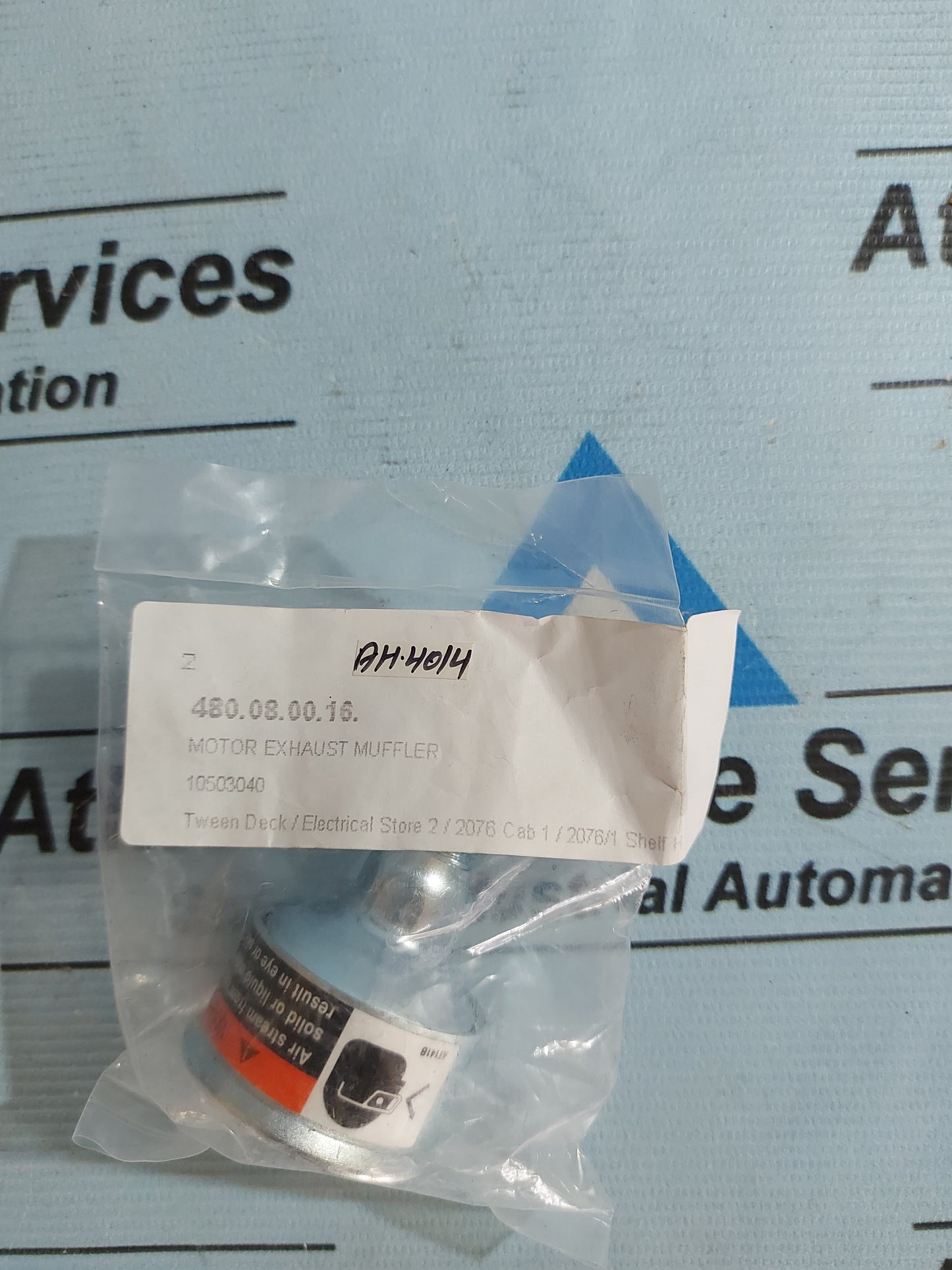 GAST AC980 AIR/PNEUMATIC MOTOR MUFFLER/SILENCER
