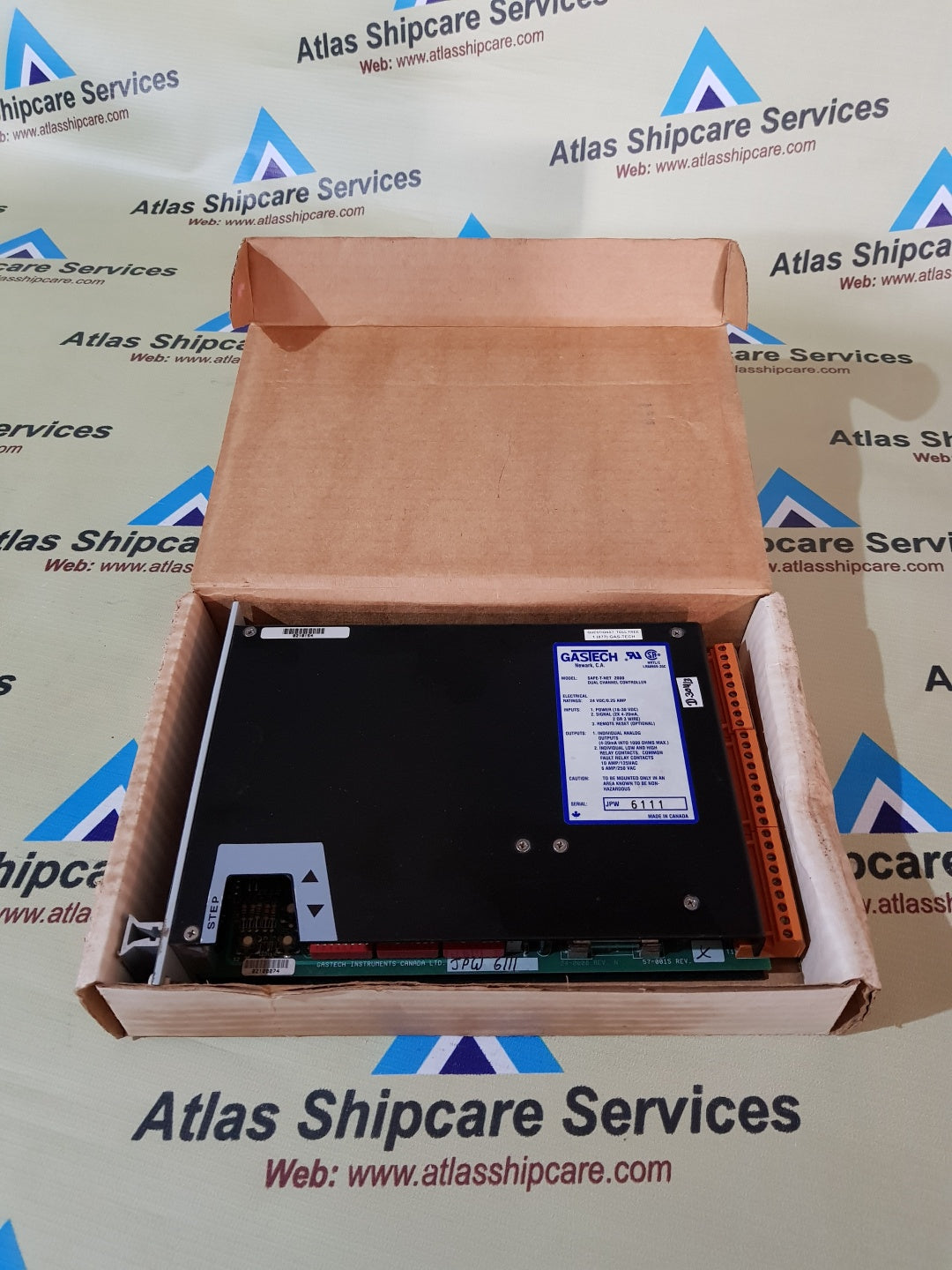 GASTECH SAFE-T-NET 2000 DUAL CHANNEL CONTROLLER