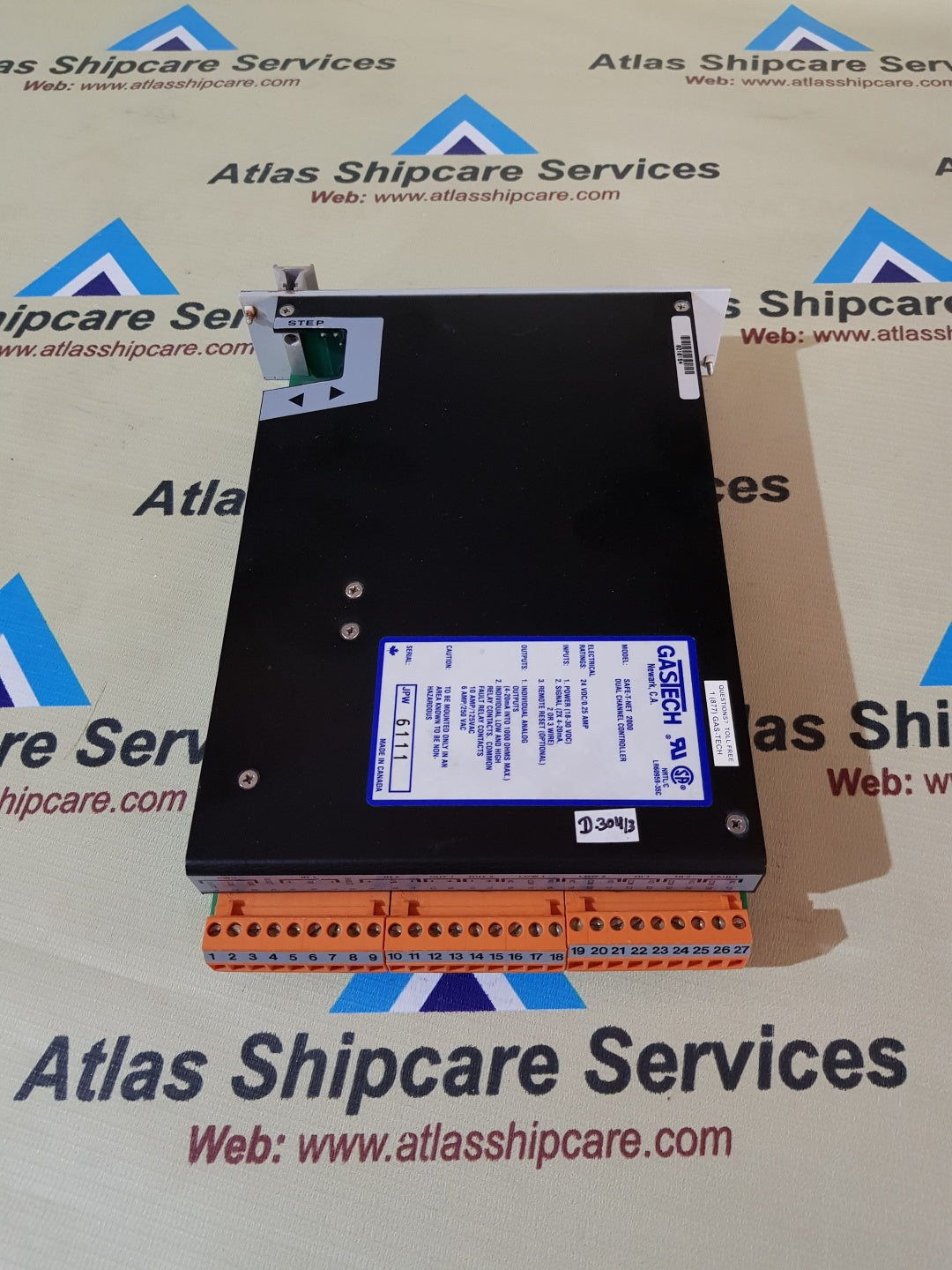 GASTECH SAFE-T-NET 2000 DUAL CHANNEL CONTROLLER