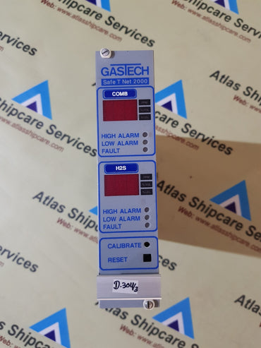 GASTECH SAFE-T-NET 2000 DUAL CHANNEL CONTROLLER